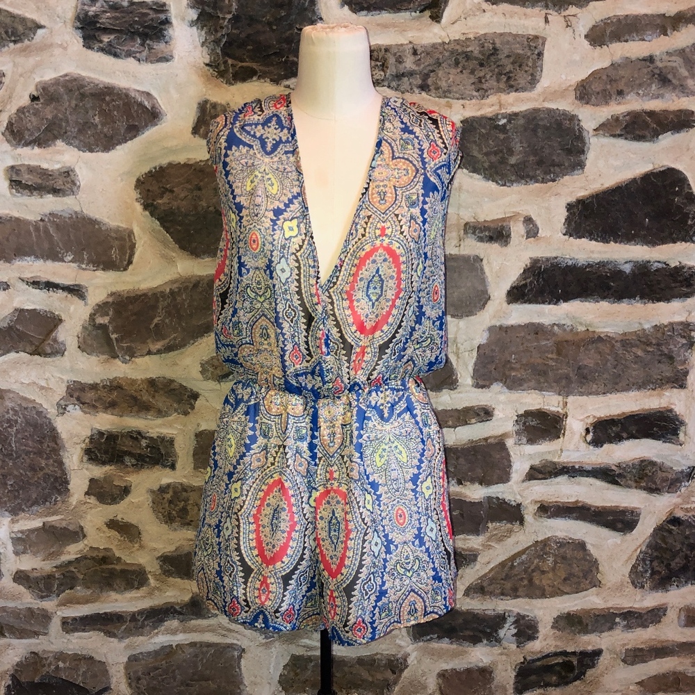 Paisley Romper